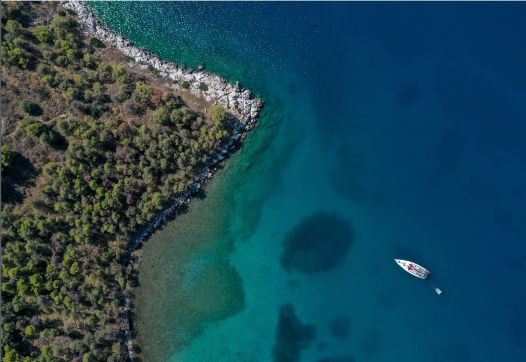 Tolo beach in Argolis, calm waters of the Argolic Gulf