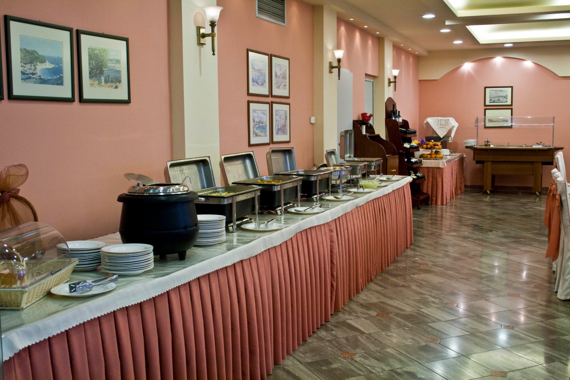 Breakfast buffet at Tolon Holidays Hotel